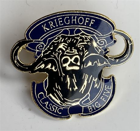 Krieghoff Classic Big Five Lapel Pin