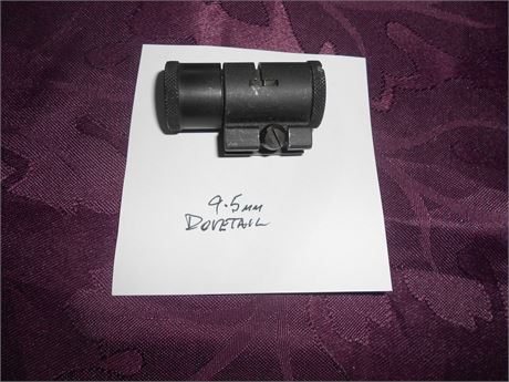 TARGET RIFLE FORESIGHT 9.5mm DOVETAIL WITH ONE ELEMENT