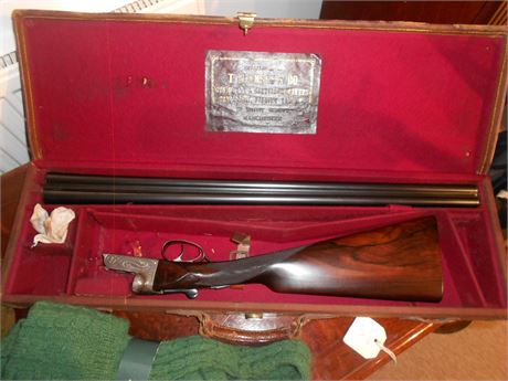 A FIRST CLASS A. ISLEY BLEJ 20 BORE - CASED